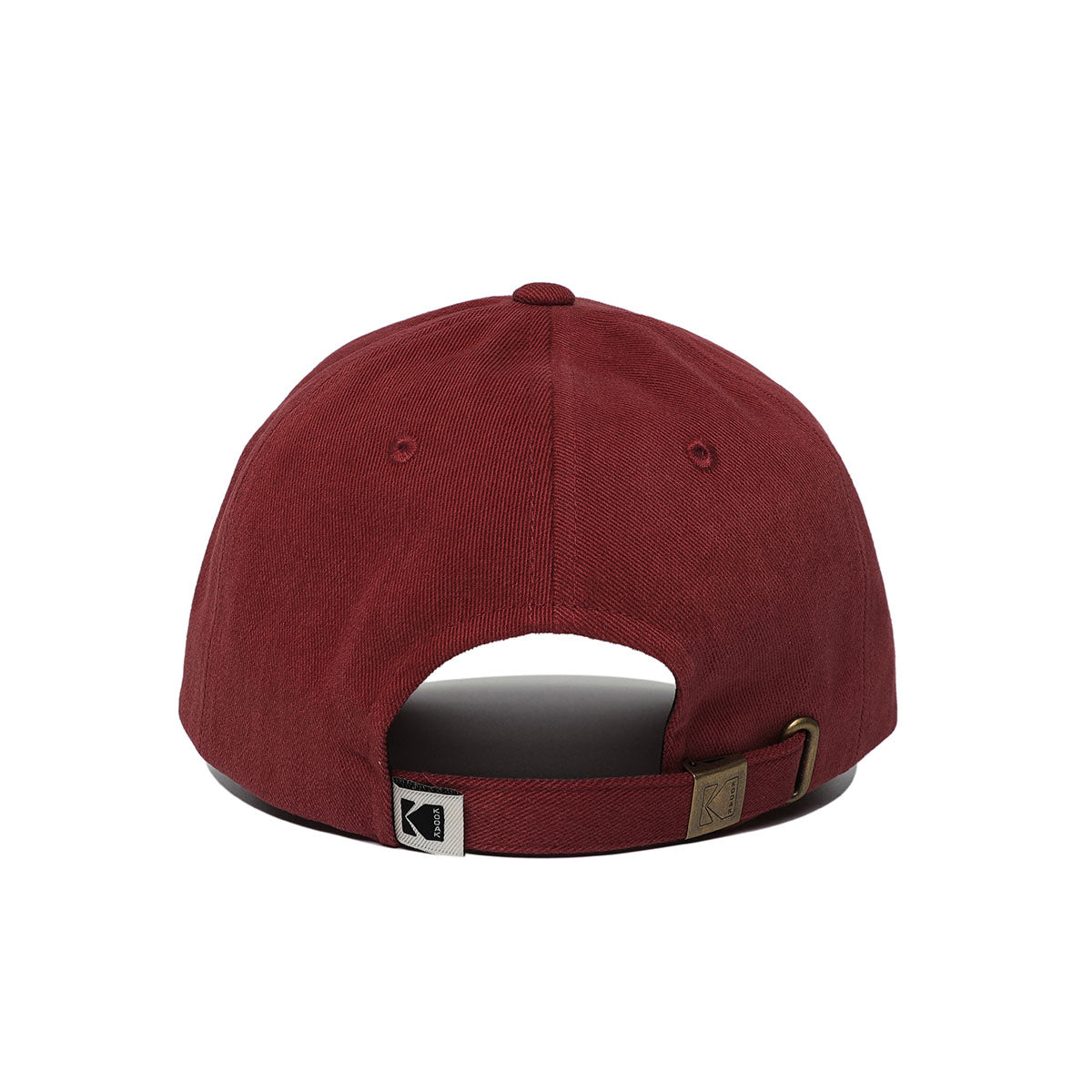 オーバーフィットピーチタッチレタリングボールキャップ【ネイビー】