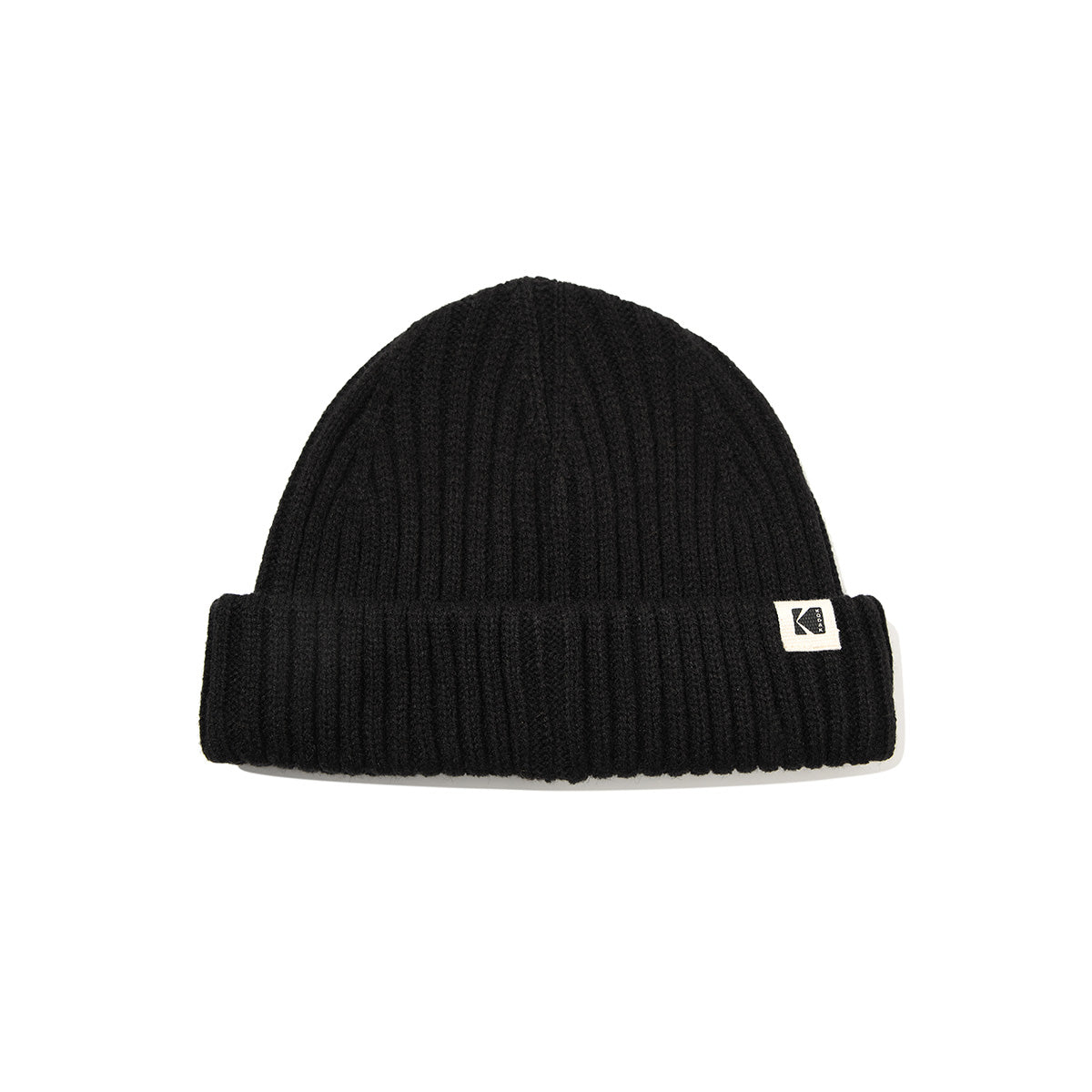 ショートビーニー【ブラック】