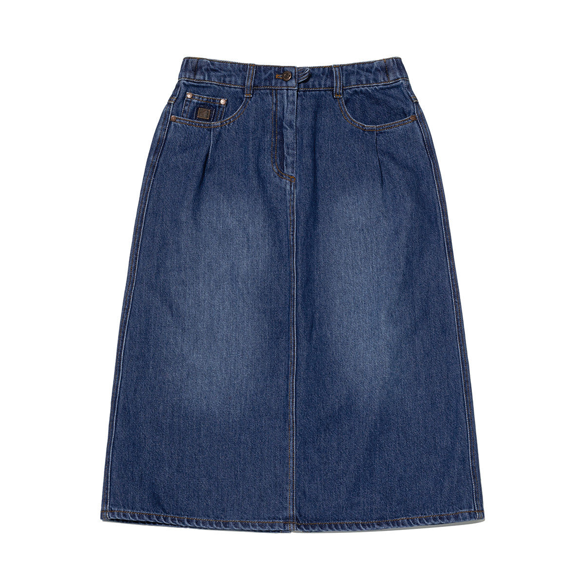 (WOMAN) デニムスカート【ブルー】