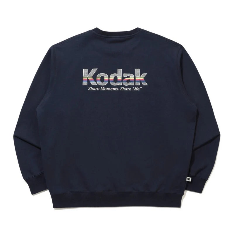 レインボースウェットシャツ【ネイビー】