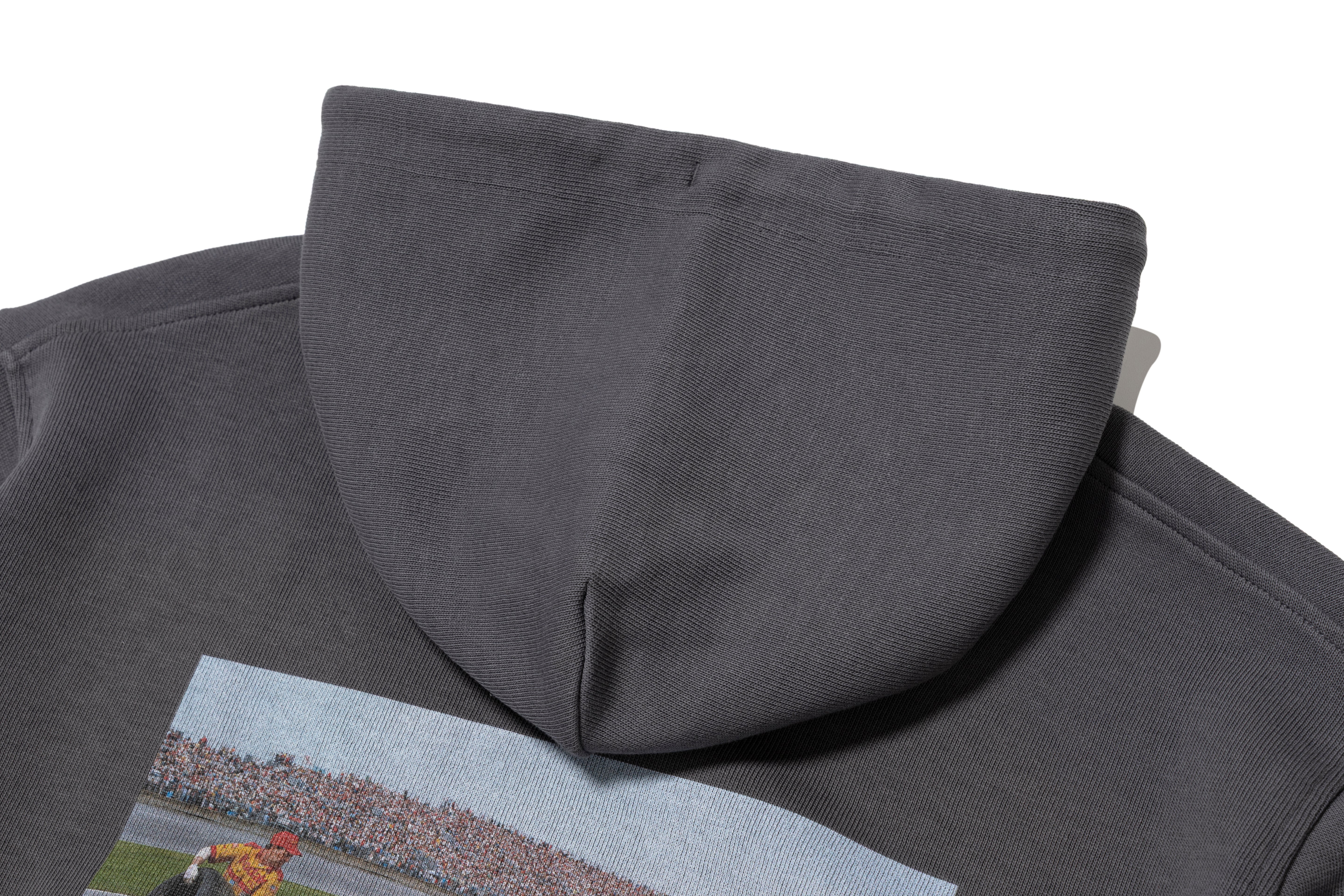 グラフィックフーディ【チャコール】