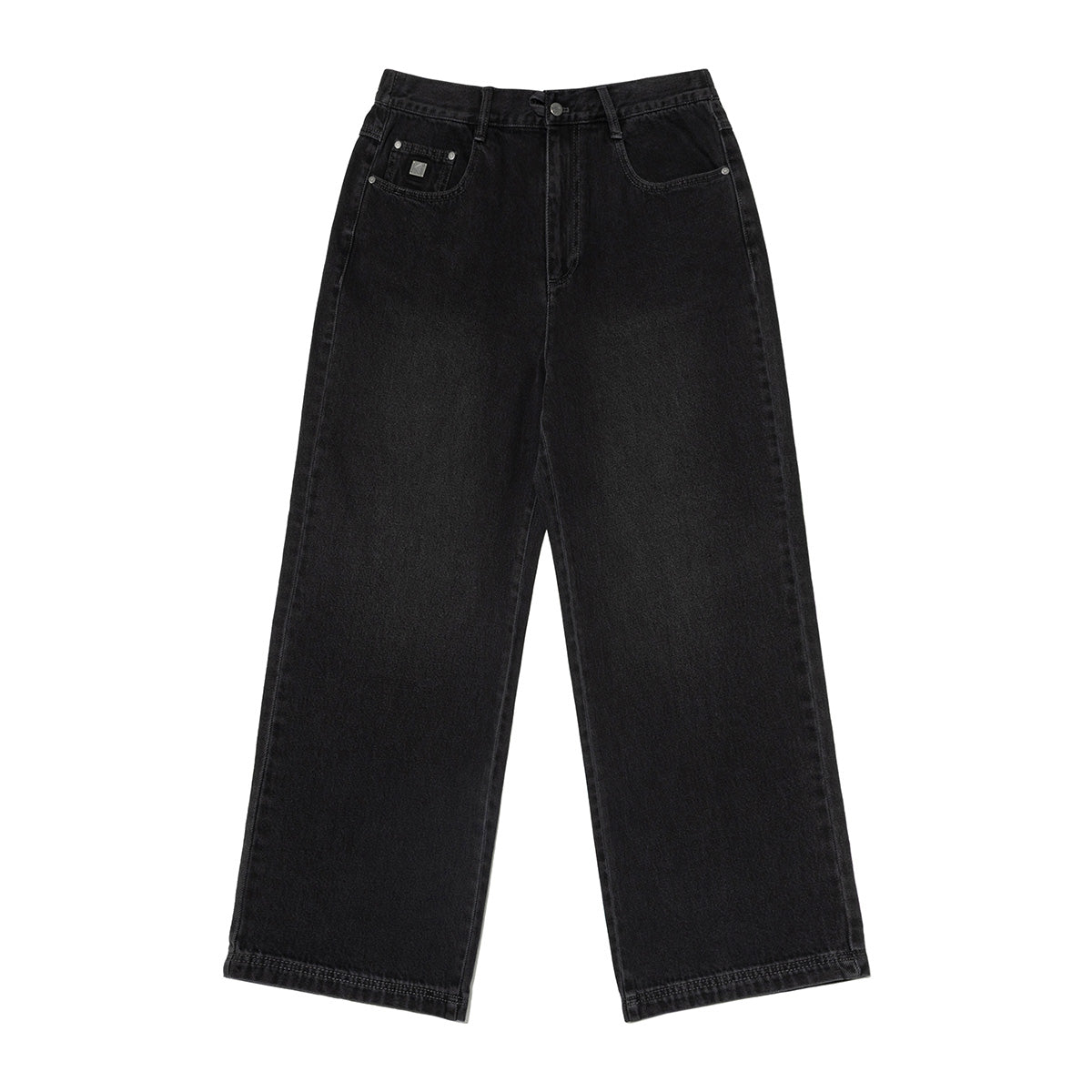 ユニデニムパンツ【ブラック】