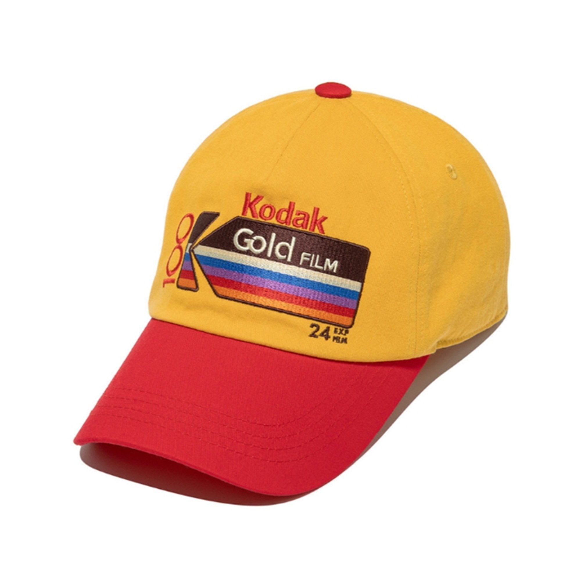 ゴールドフィルムボールキャップ【イエロー】