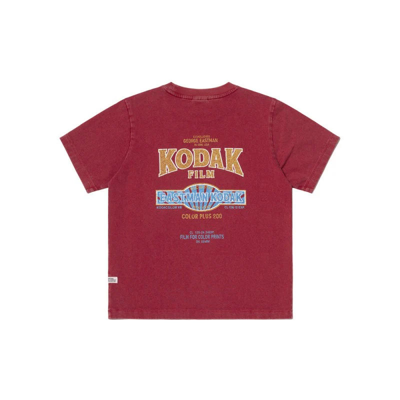 (WOMEN) スノーウォッシュグラフィックショートスリーブTシャツ【アイボリー】