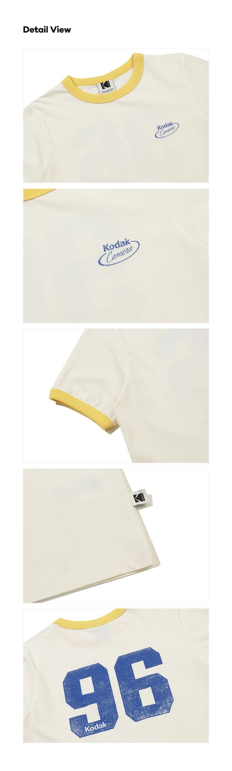 (WOMEN) リンガーショートスリーブTシャツ【スカイブルー】