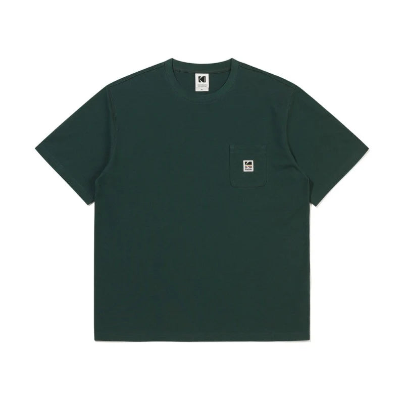 レインボーソロナポケットショートスリーブTシャツ【レッド】