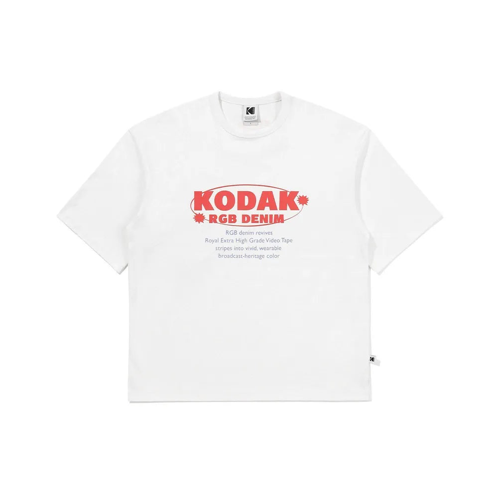 RGB コットン半袖Tシャツ【ホワイト】