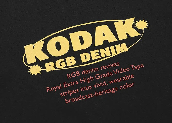RGB コットン半袖Tシャツ【ブラック】