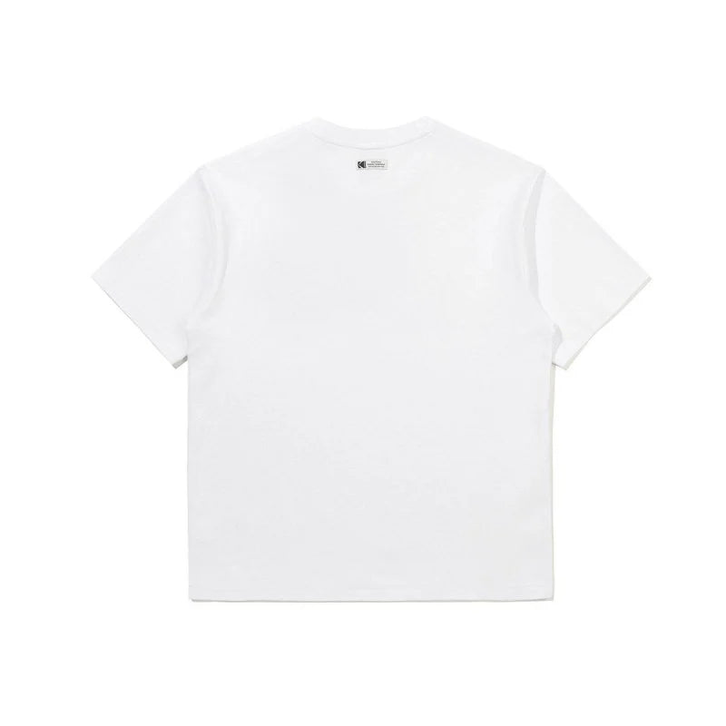 ロゴアートワークコットンショートスリーブTシャツ【ブラック】