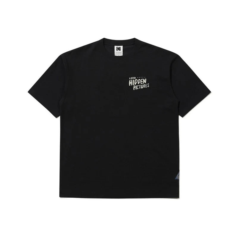 ソロナヒドゥンピクチャーショートスリーブTシャツ【ブラック】