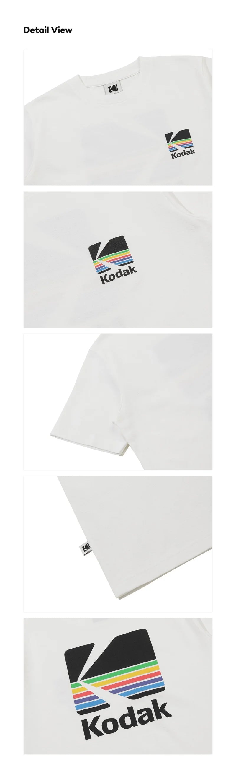 レインボーソロナ半袖Tシャツ【ホワイト】