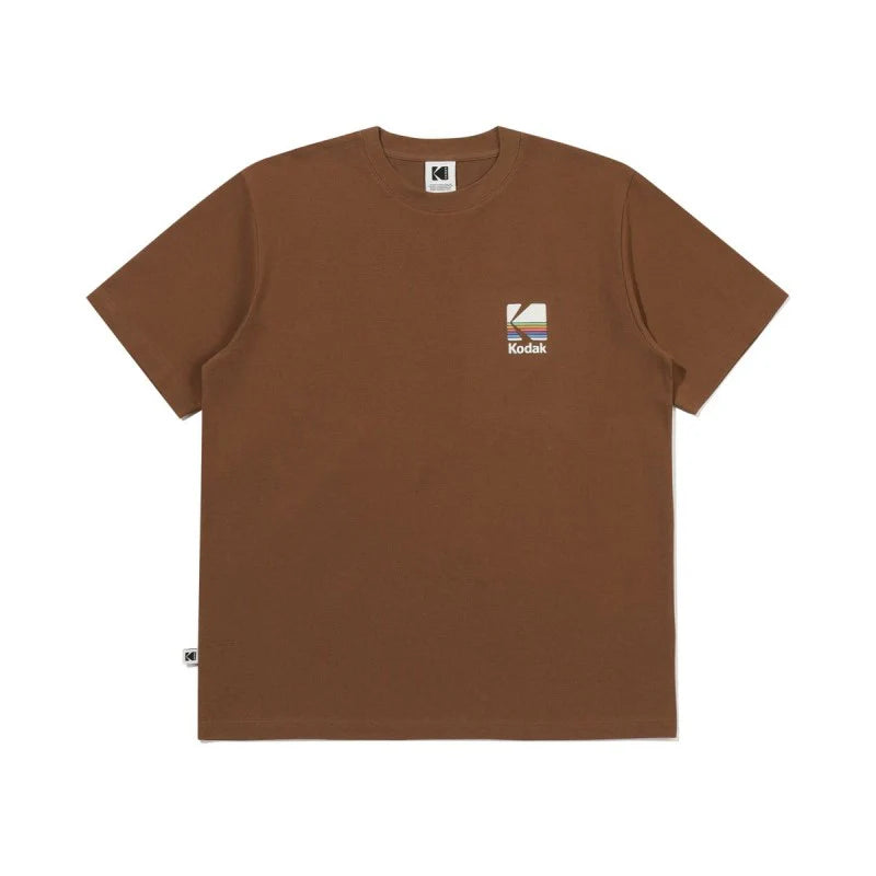 レインボーソロナ半袖Tシャツ【メランジグレー】