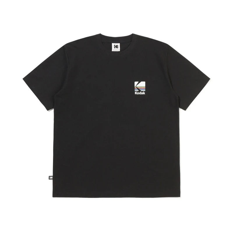 レインボーソロナ半袖Tシャツ【ブラック】