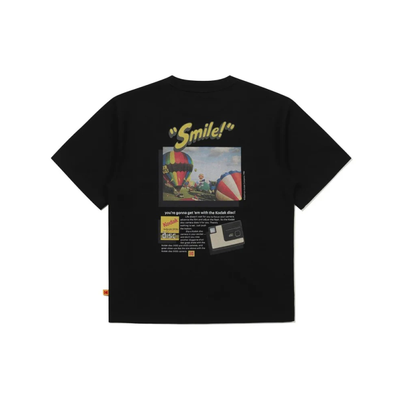 エアロクール セイコダックグラフィックショートスリーブTシャツ【ブラック】