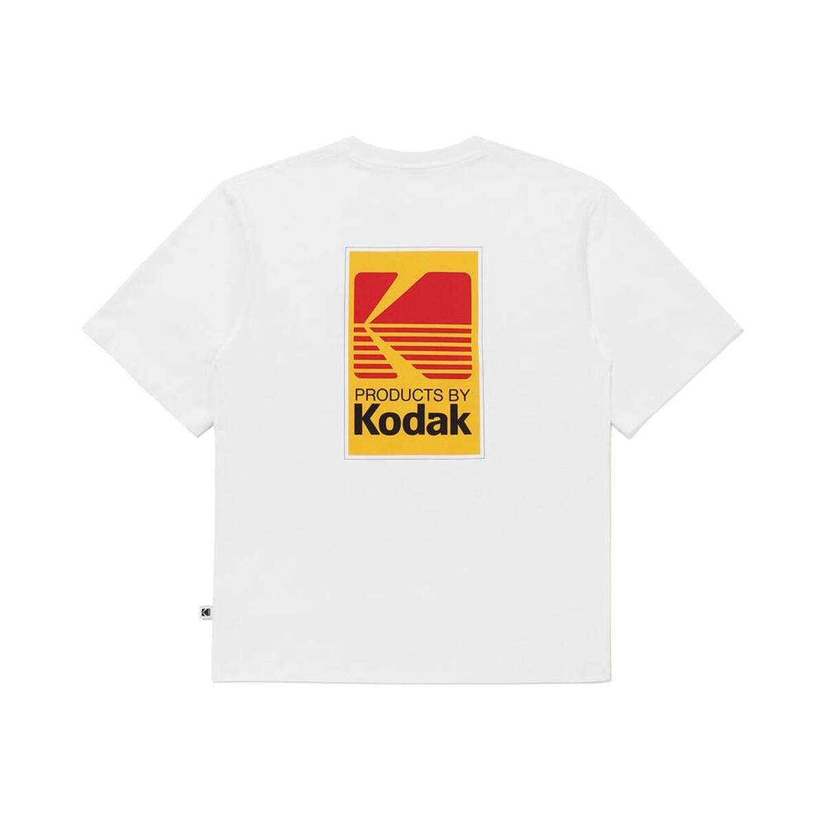 ビッグロゴカラー半袖Tシャツ【ホワイト】