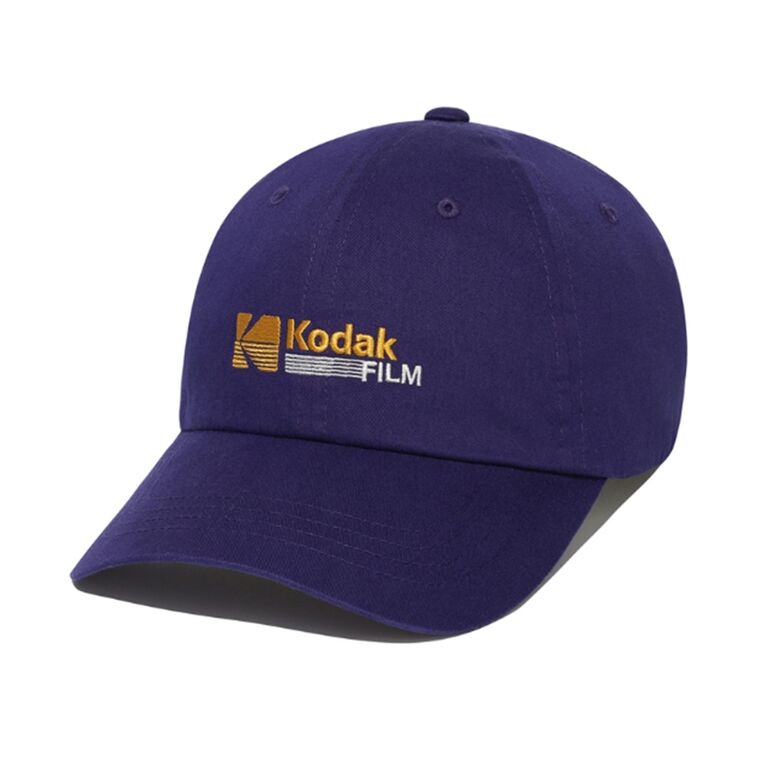 リラックスフィットフィルムロゴボールキャップ【パープル】