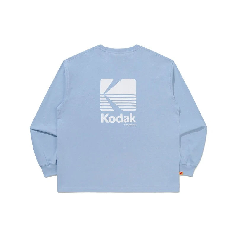 エッセンシャルビッグロゴロングスリーブTシャツ【ブラック】
