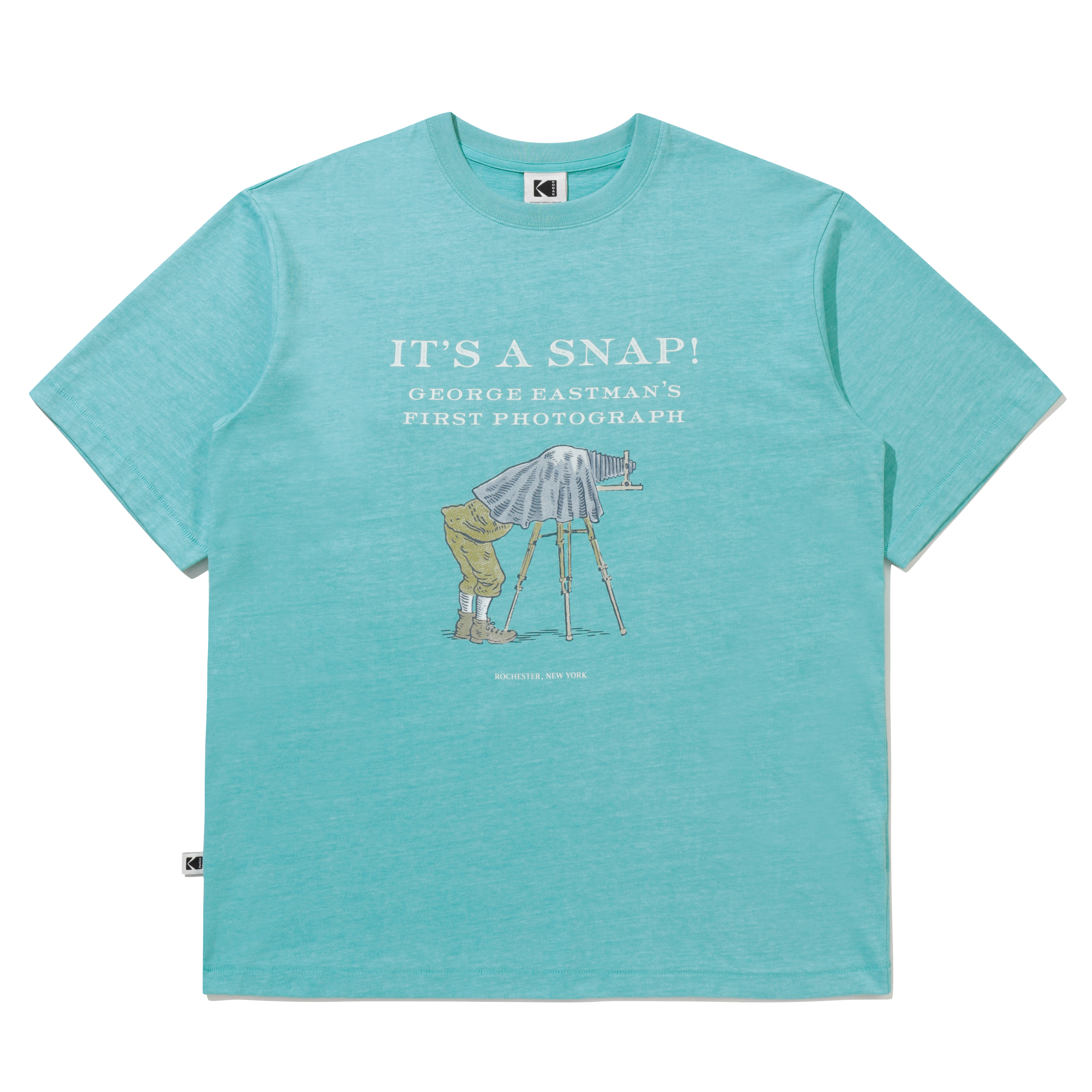 ヘリテージ ジョージ・イーストマン ショートスリーブTシャツ【アイボリー】