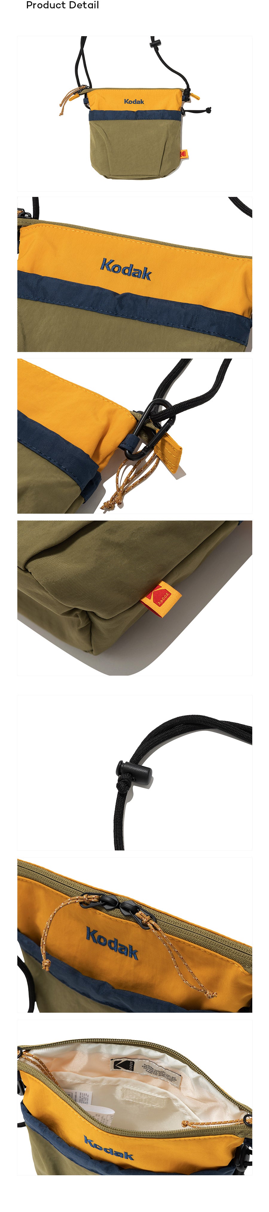 ハーディストリングミニクロスバッグ【ブラック】