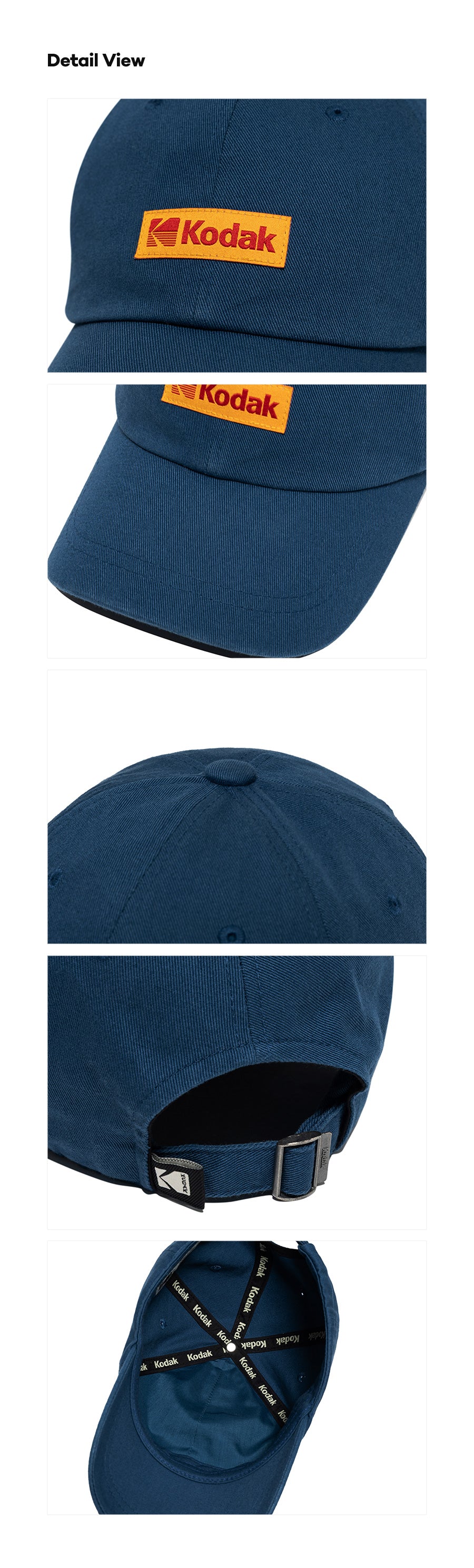 シグネスチャーフィットカラープラスボールキャップ【ネイビー】