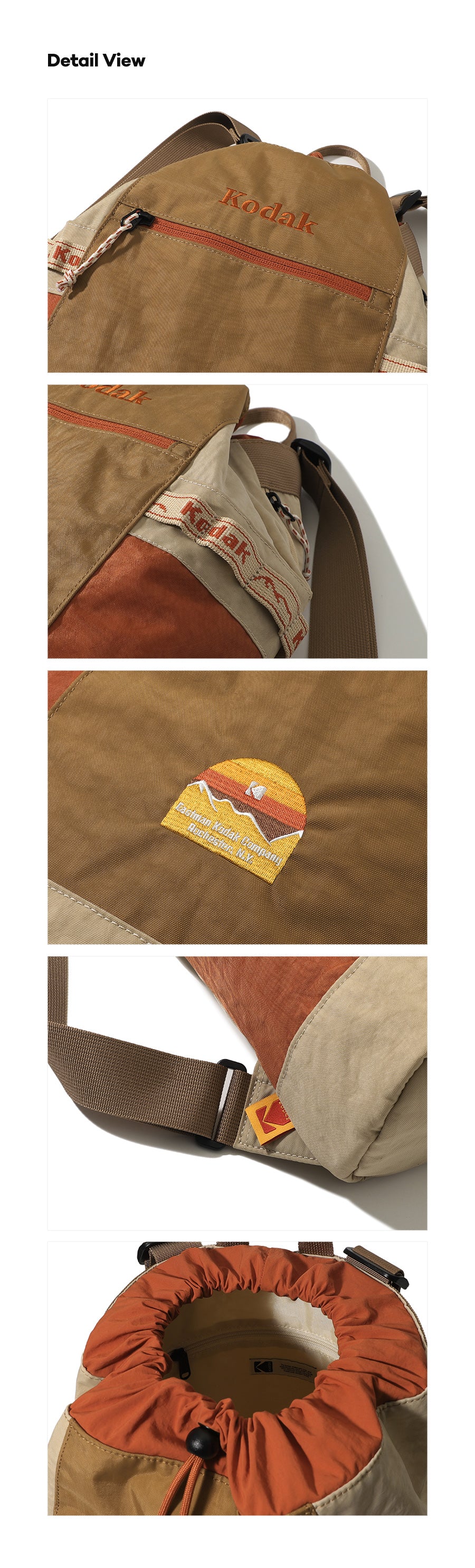 ハーディストリングバケットバックパック (15L)【オレンジ】