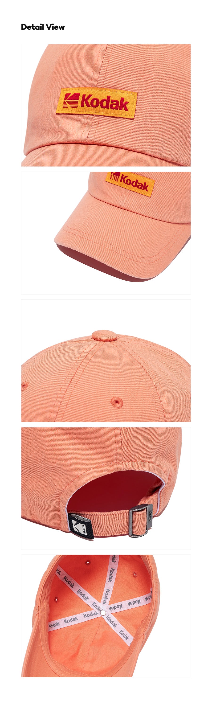 カラープラスボールキャップ【オレンジ】