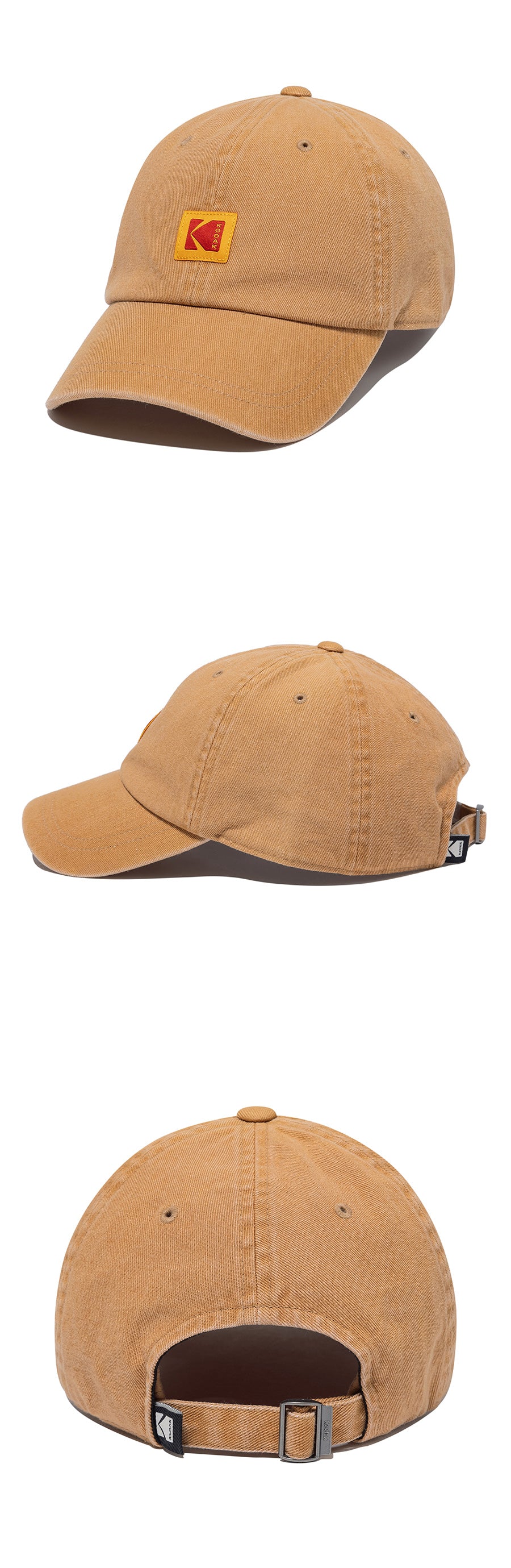 【online exclusive】リラックスフィットスクエアロゴボールキャップ【バーガンディー】