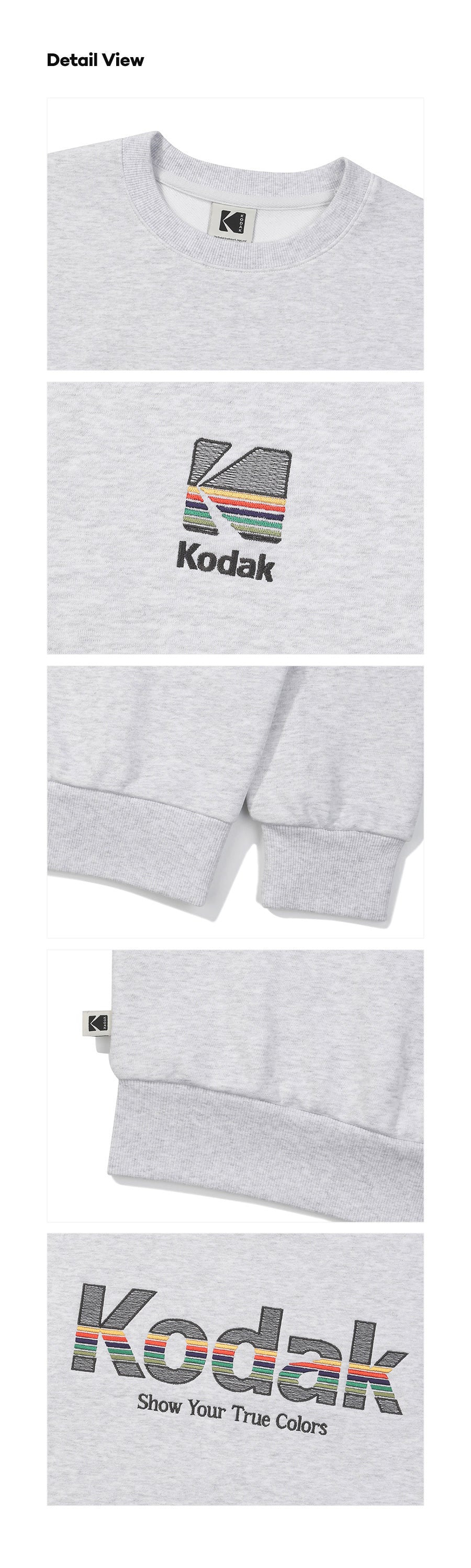 レインボースウェット【ホワイトメランジグレー】