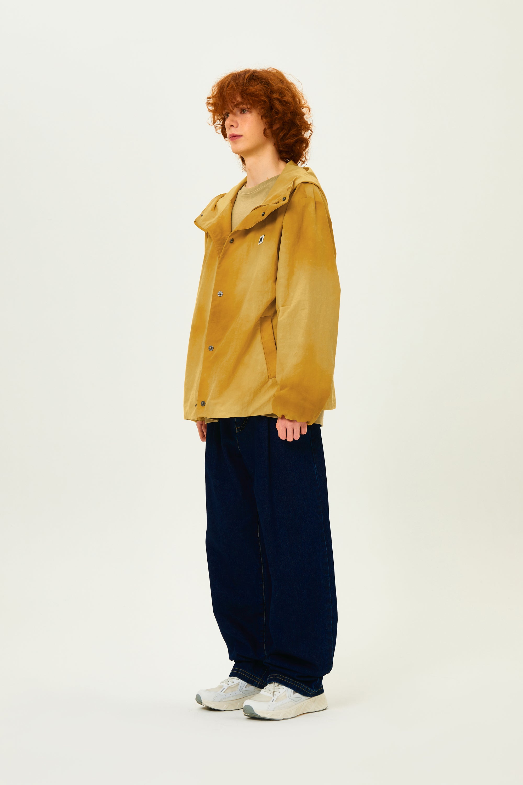 コダカリーダイドフーディジャケット【グレー】