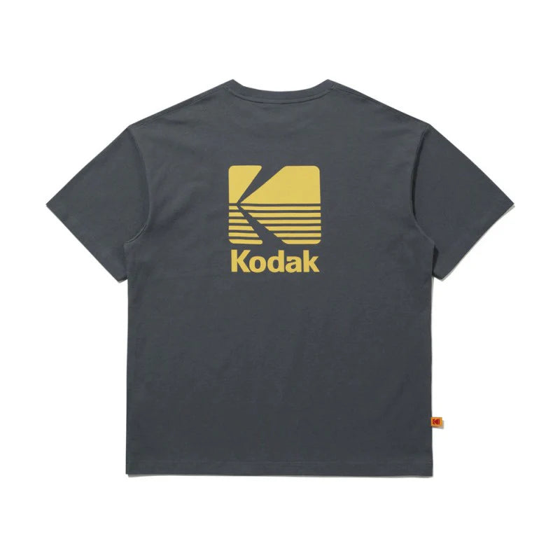 ビックロゴ半袖Tシャツ【チャコール】