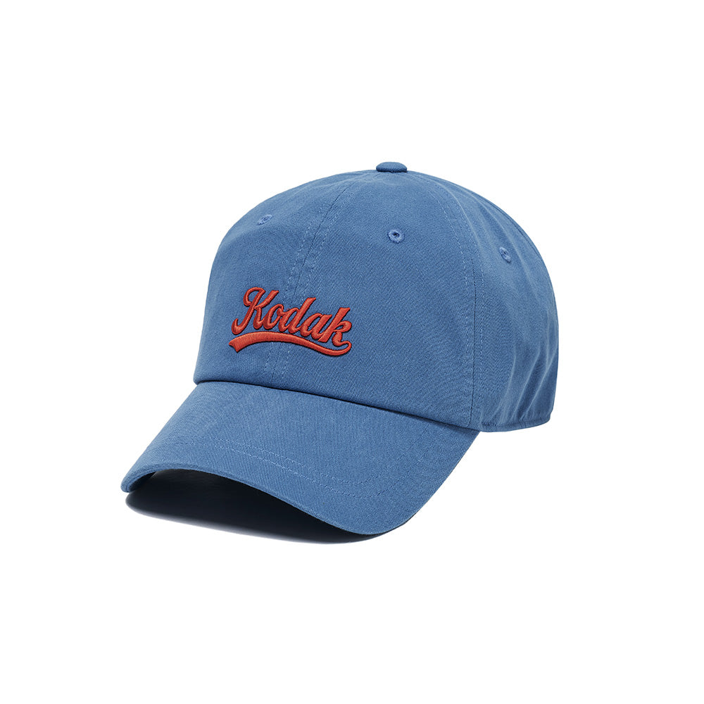 レタリング リラックス フィット ボールキャップ【ブルー】