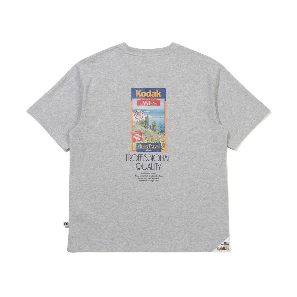 RGB エアロクール半袖Tシャツ【メランジグレー】