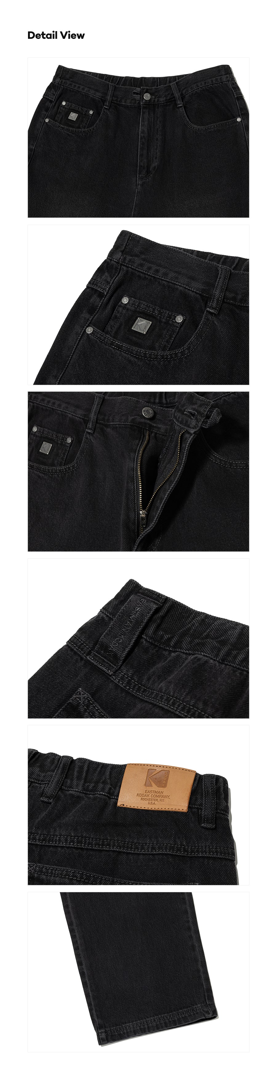 ユニデニムパンツ【アイボリー】