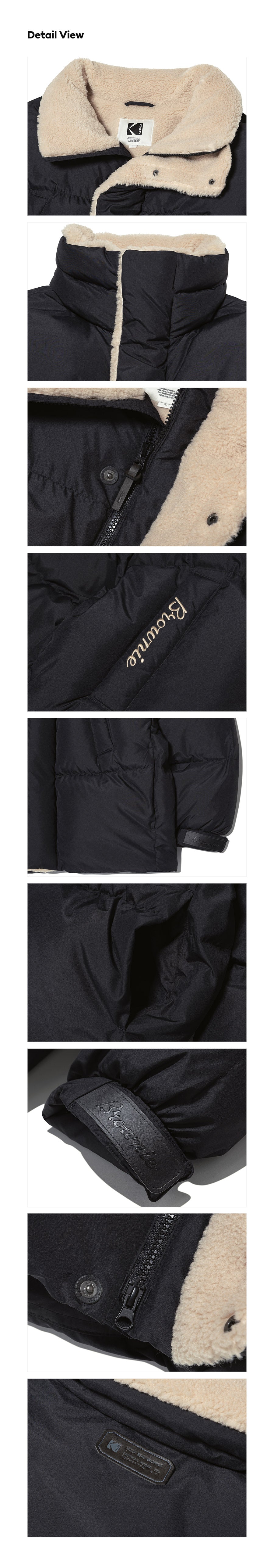 (Women)ブラウニーショートダウン ジャケット【アイボリー】