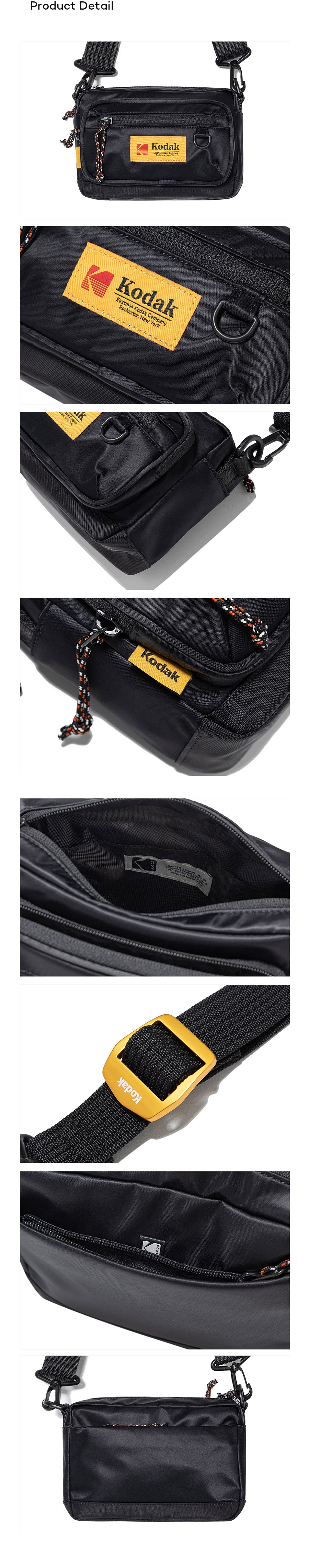 エッセンシャルクロスミニバッグ【ブラック】