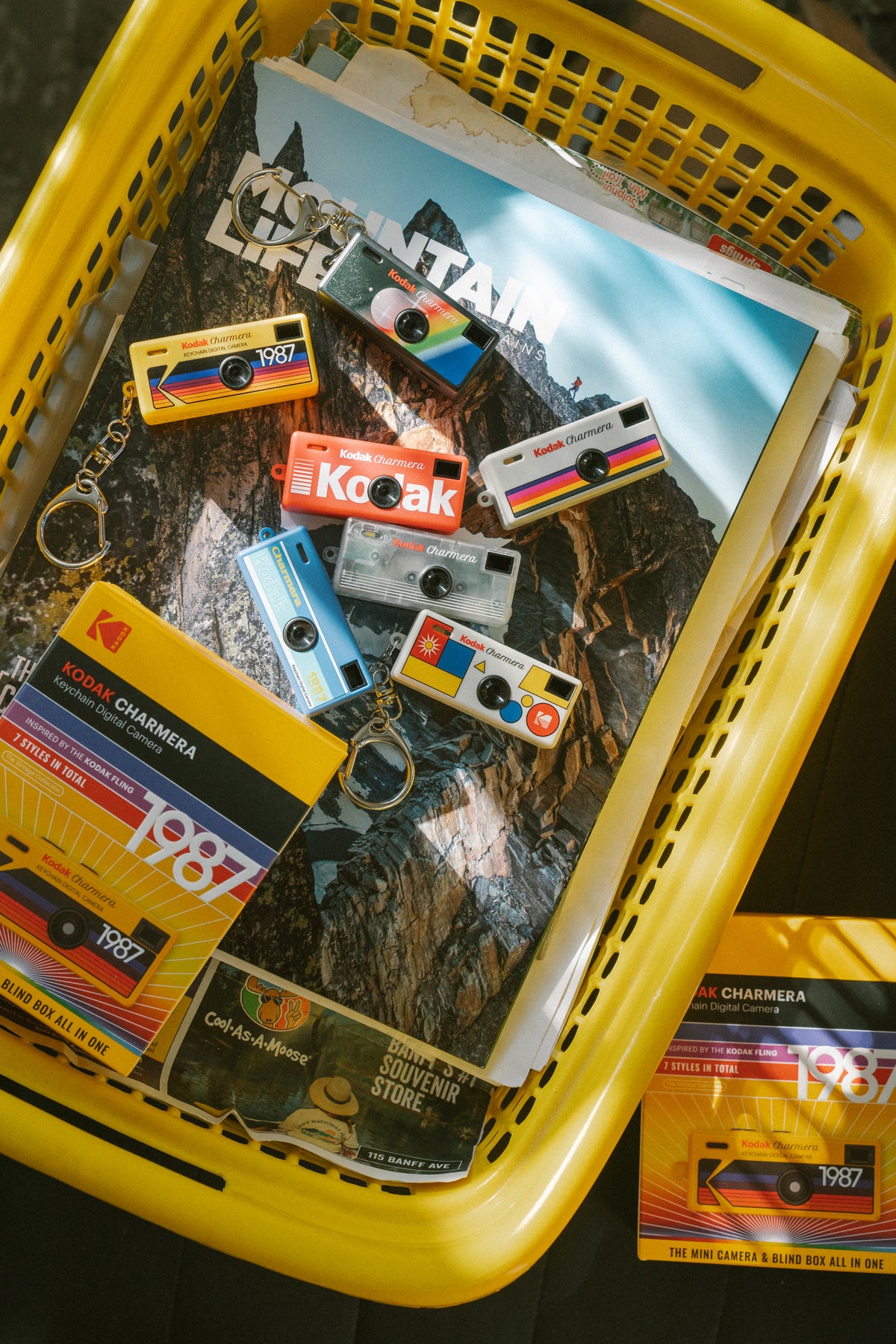 【KODAK CHARMERA 全体セット6個】キーチェーン デジタルカメラ ブラインドボックス
