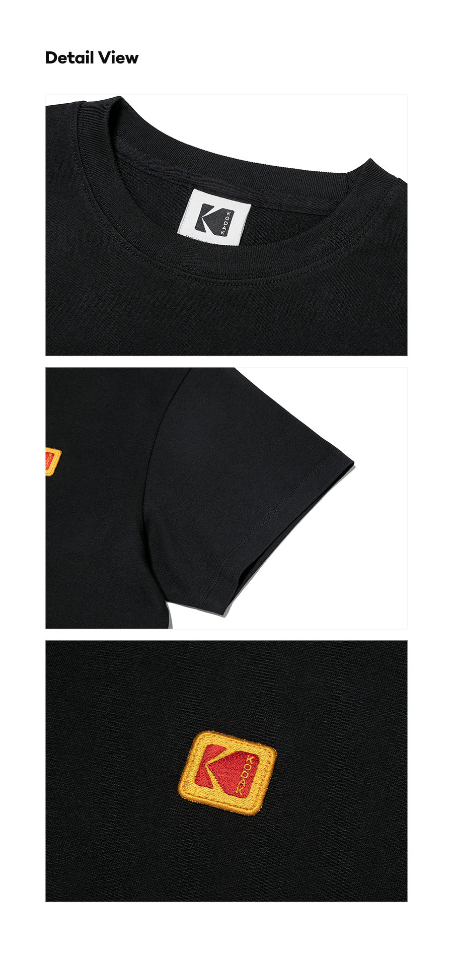 (WOMAN) シグネスチャーロゴショートTシャツ【ディープブラック】