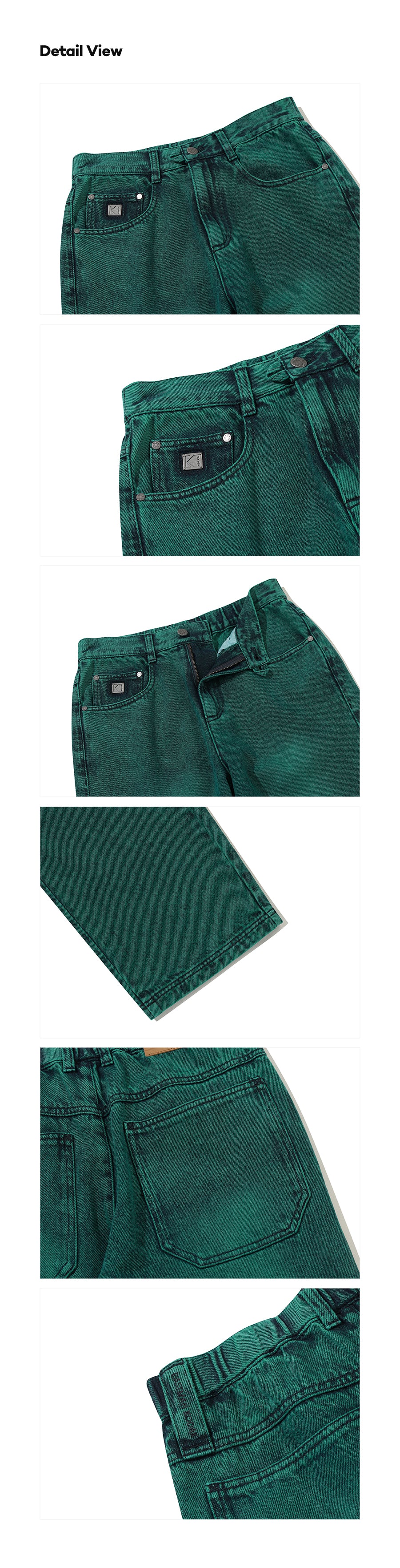 ユニデニムパンツ【アイボリー】