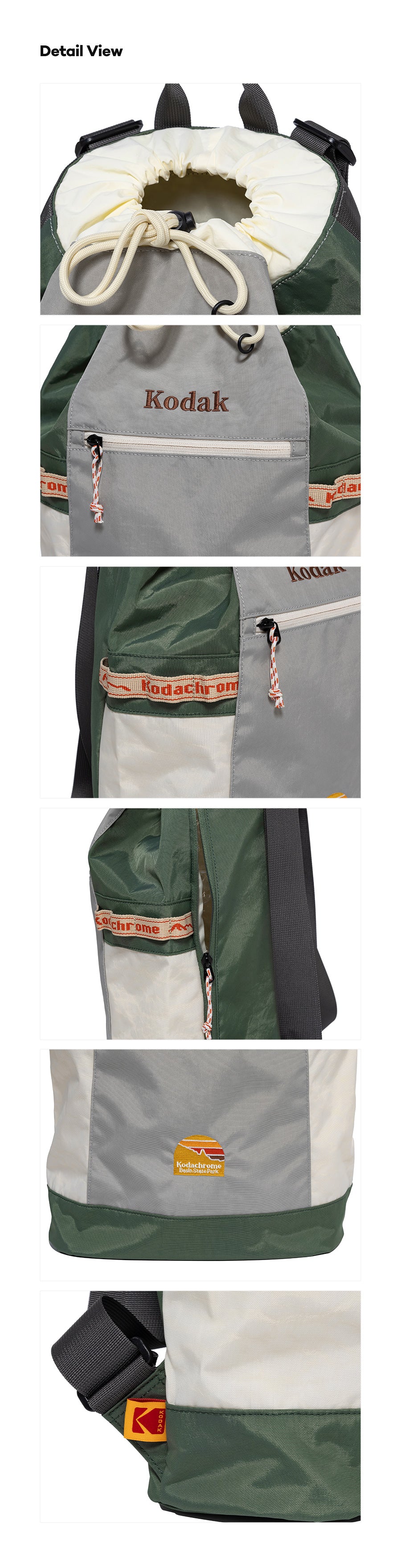 コダクロームバケットバックパック【ブラック】