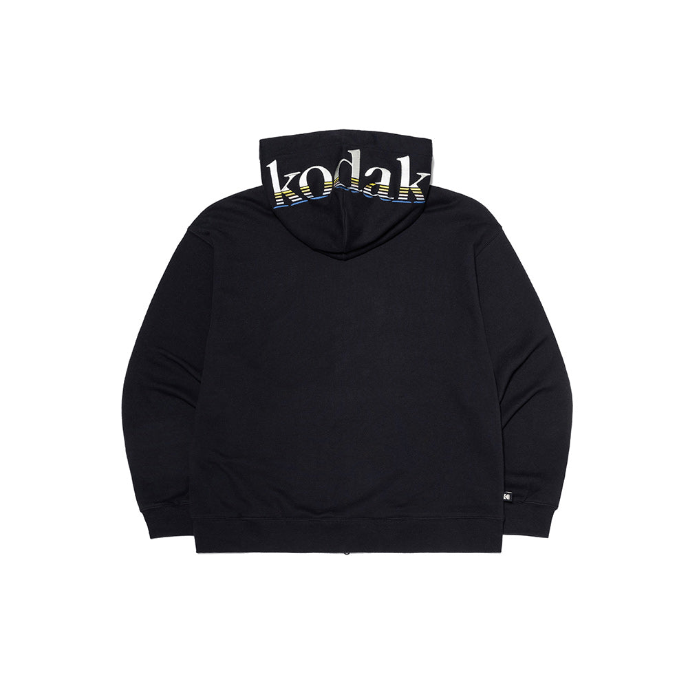 レインボースウェットジップトップ【ブラック】