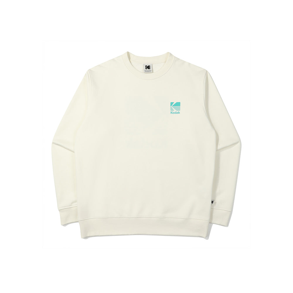 エッセンシャルロゴスウェット【アイボリー】