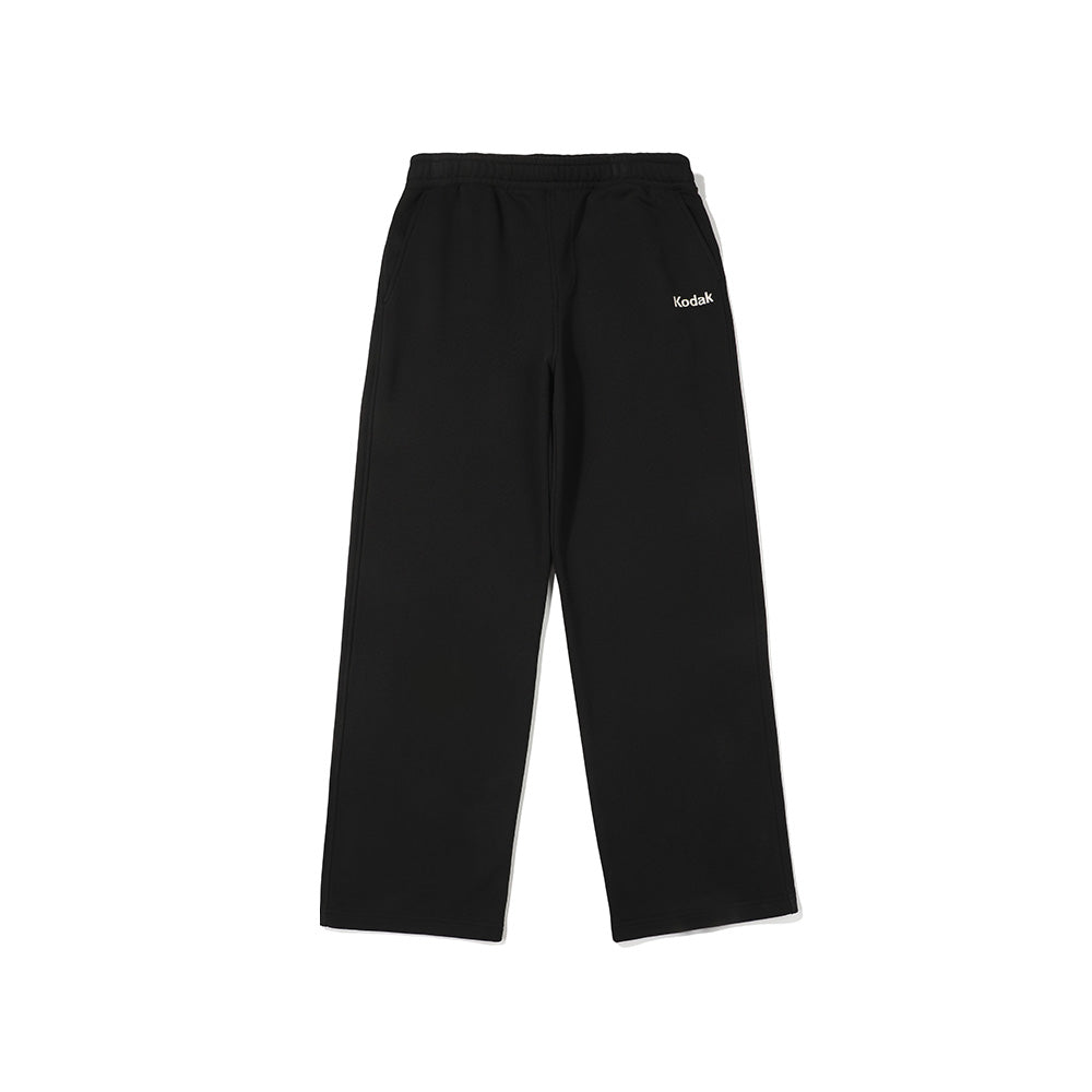 レインボーストレートパンツ【ブラック】