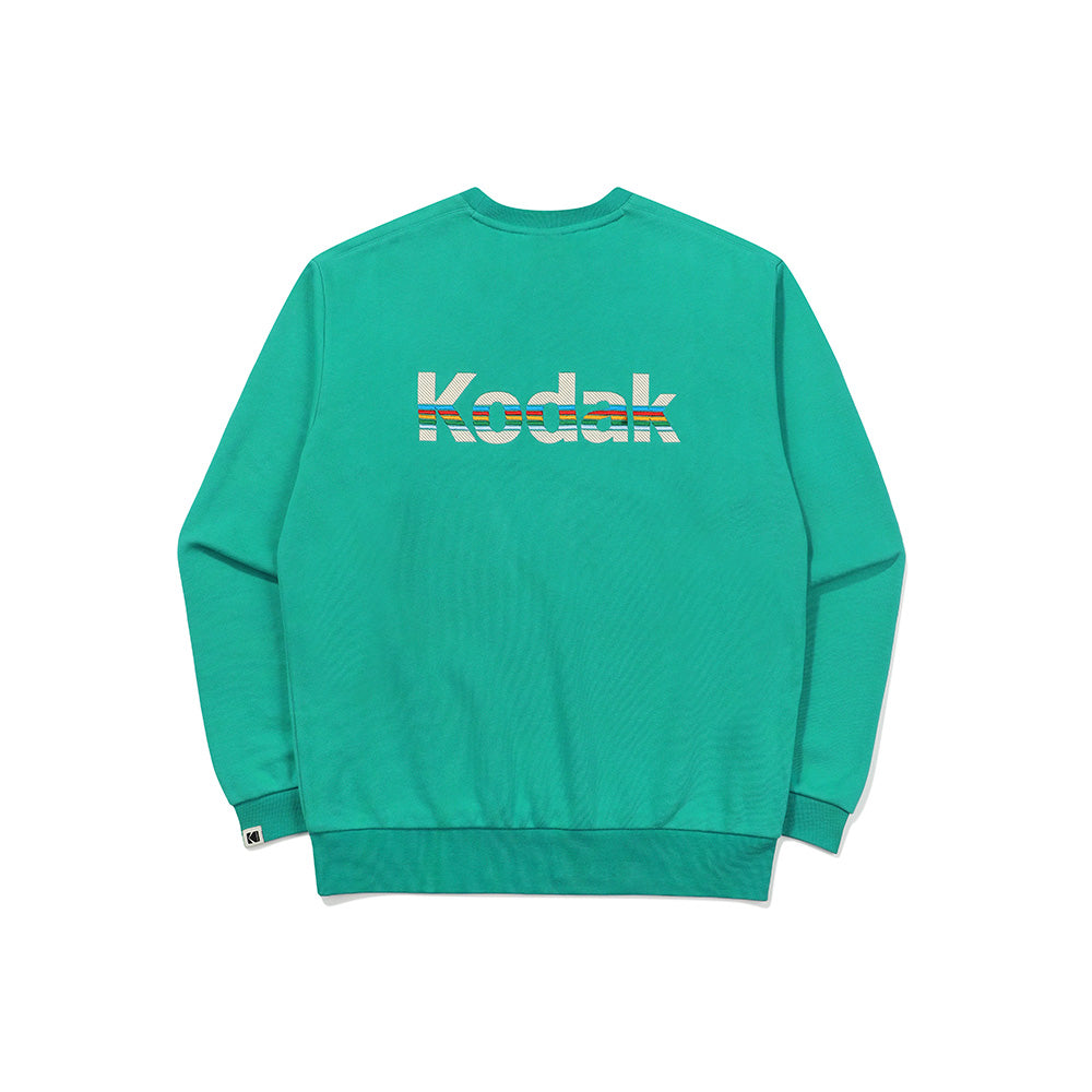 レインボービッグロゴスウェット【グリーン】