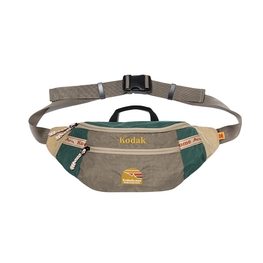 コダクロームラージヒップサック【グリーン】