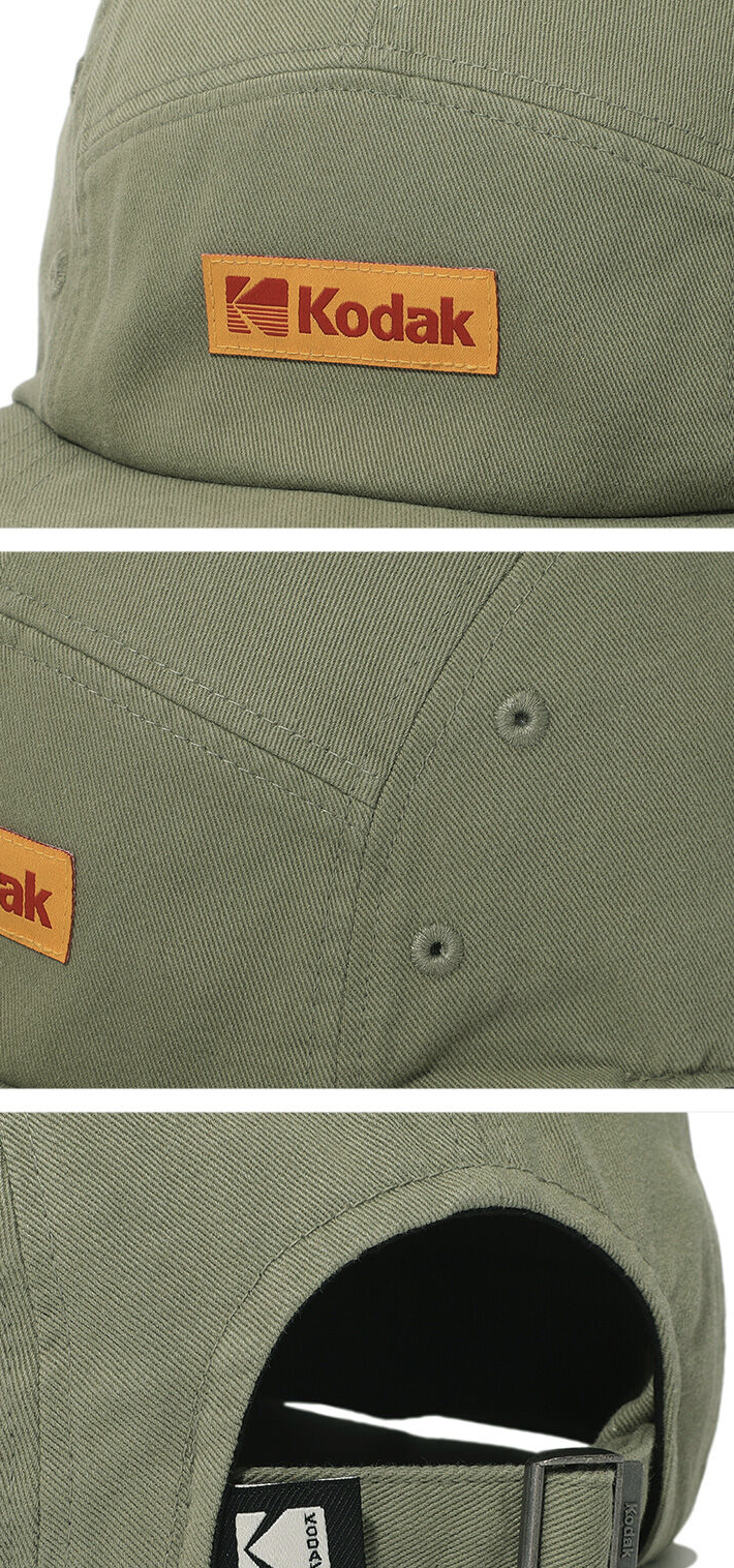 ロゴキャンプキャップ【カーキ】