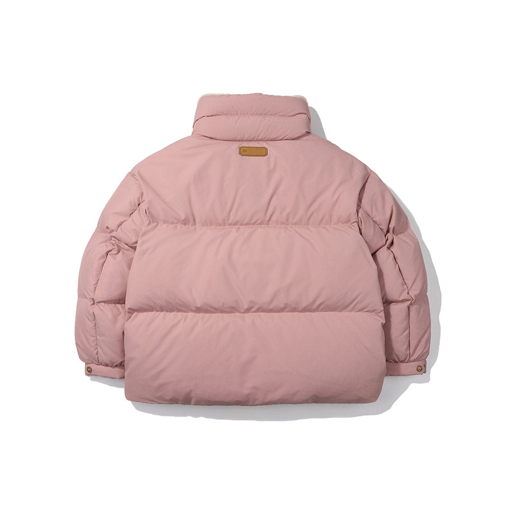 (Women)ブラウニーショートダウン ジャケット【ピンク】
