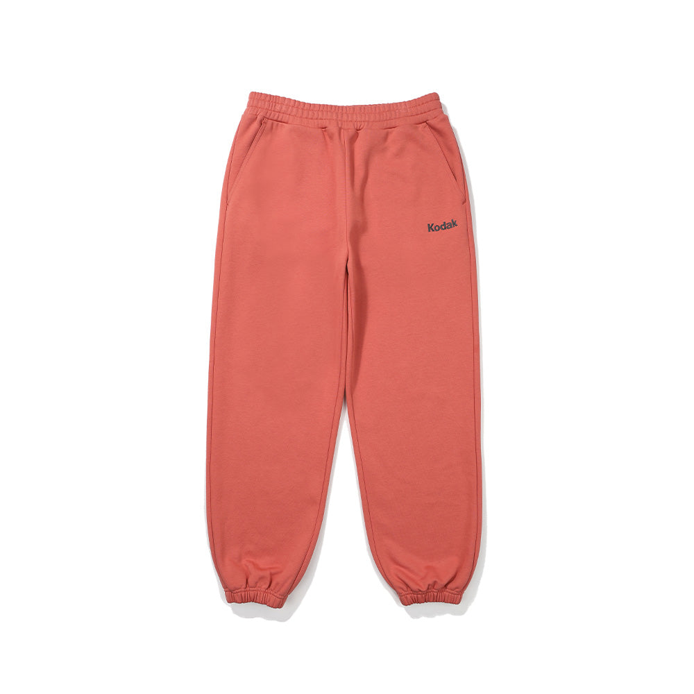 モノグラムジョガーパンツ【ホワイトメランジグレー】