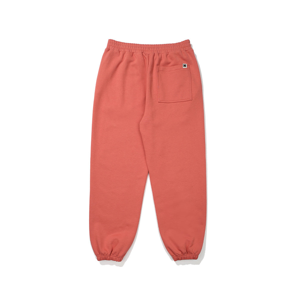 モノグラムジョガーパンツ【ホワイトメランジグレー】