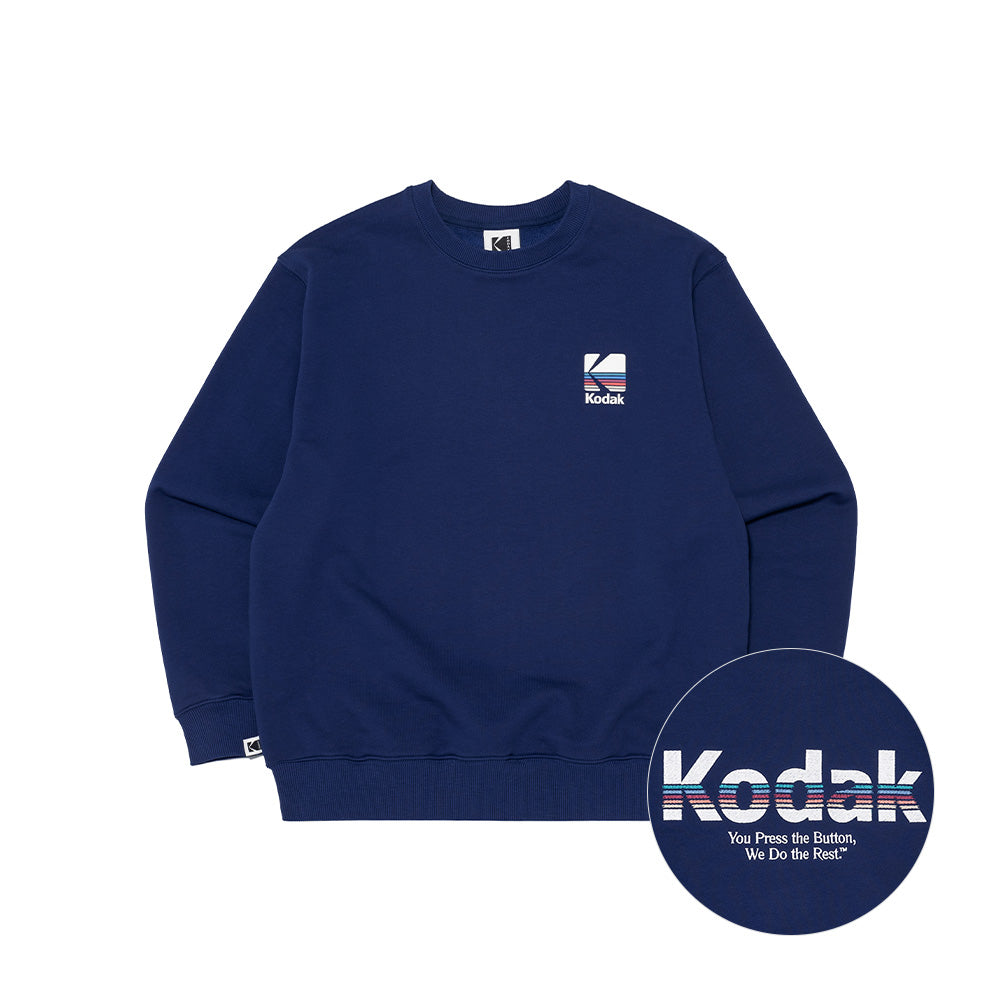 レインボービッグロゴスウェット【ブルー】