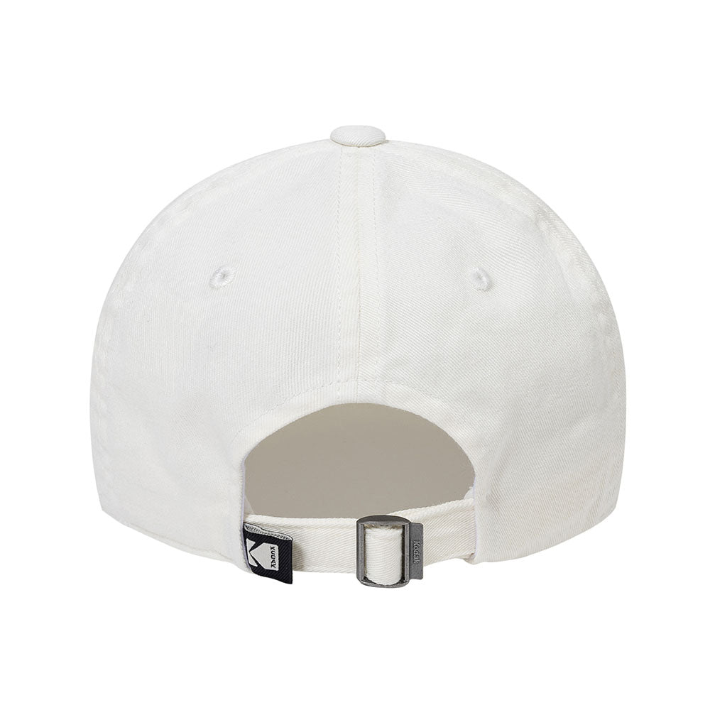レタリング リラックス フィット ボールキャップ【ホワイト】
